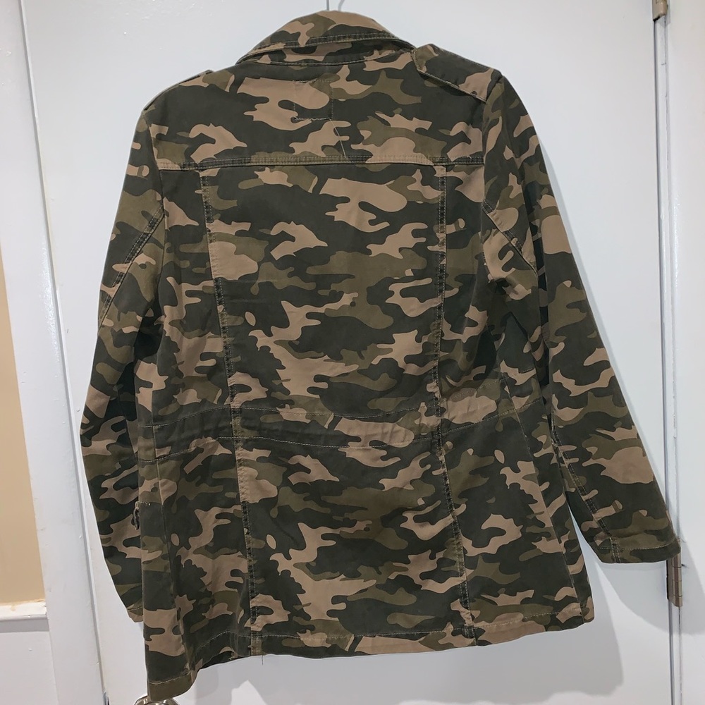 Army Print Utility Jacket - Picture 3 of 3